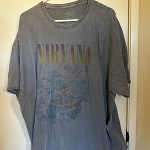 Urban Outfitters Gray NIRVANA Graphic Tee